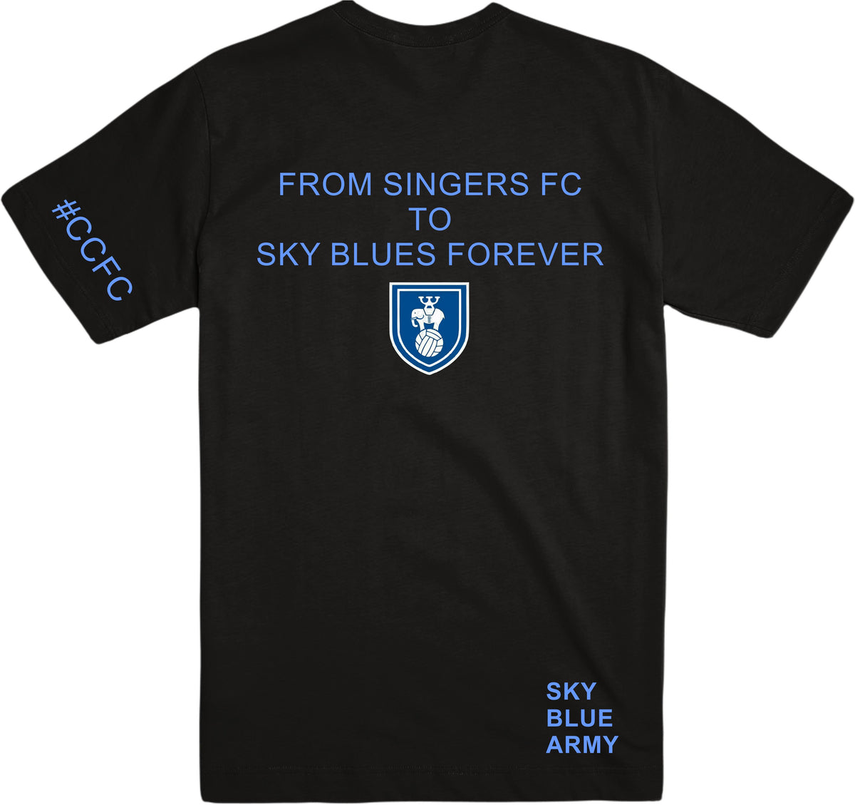 Coventry City From Singers FC Tee