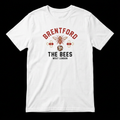Brentford-inspired The Bees white T-shirt