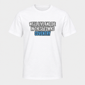 Straight Coventry City Live and Die design printed on a white T-shirt