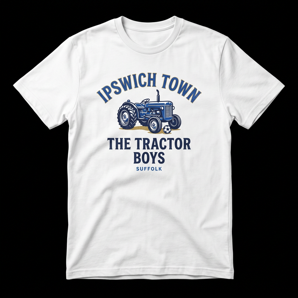 Ipswich Town Tractor Boys T-shirt design