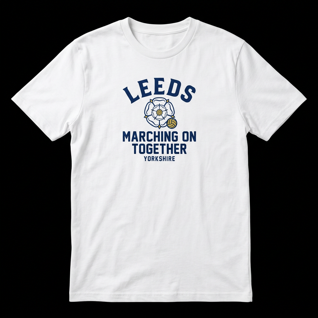 Leeds-inspired Marching On Together T-shirt