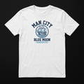 Man City-inspired Blue Moon T-shirt design