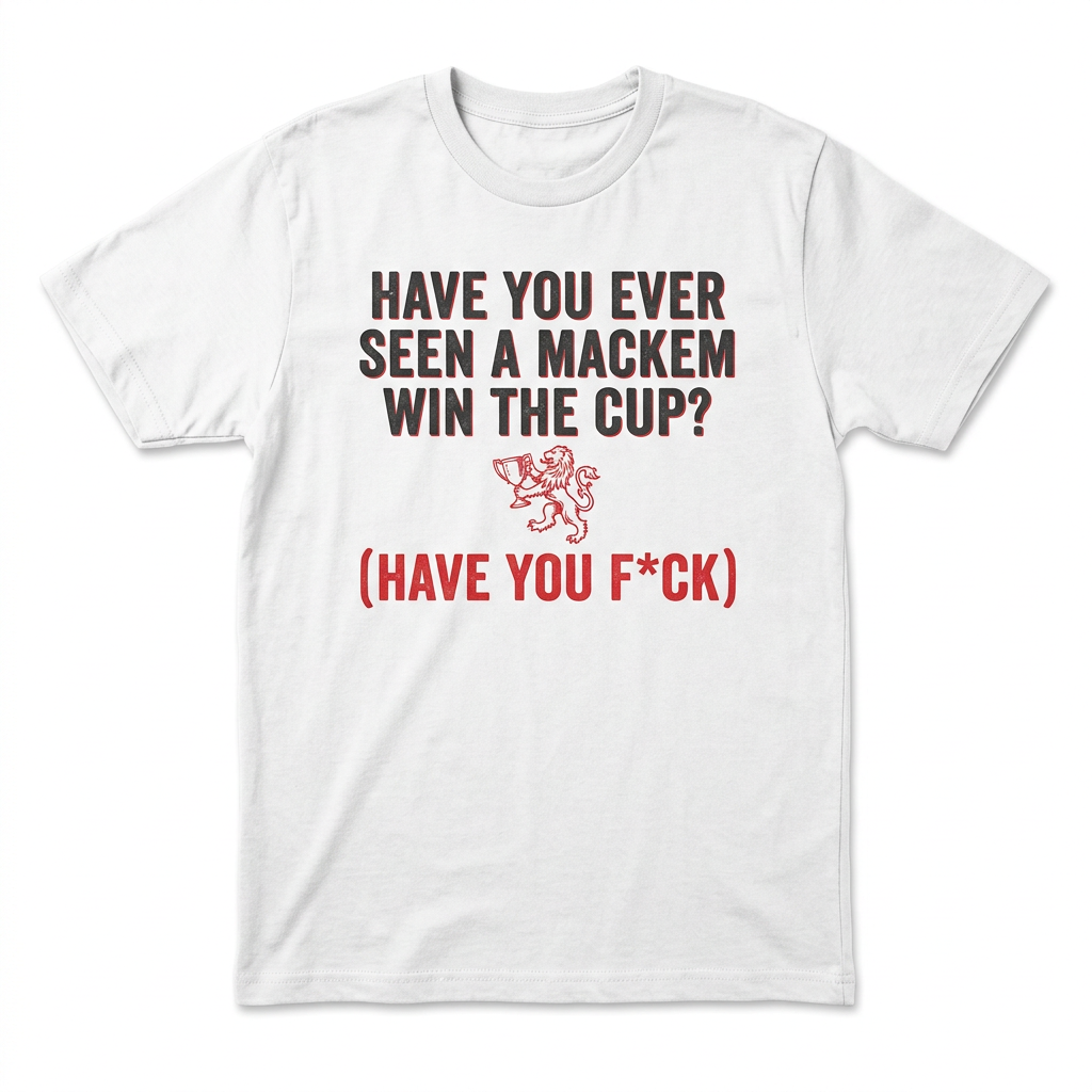Middlesbrough Mackem cup chant T-shirt