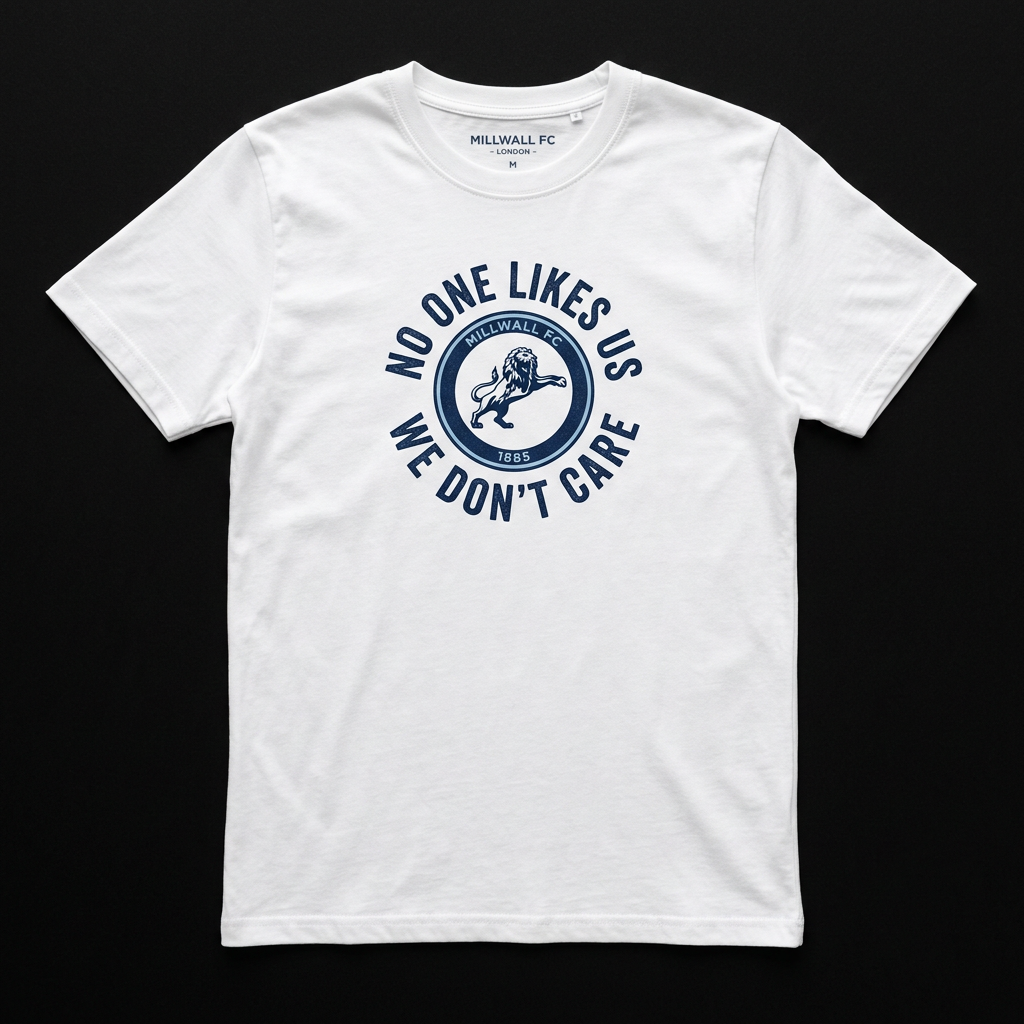 Millwall No One Likes Us We Don't Care T-shirt