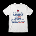 Palace chant tee with smaller upper-chest print